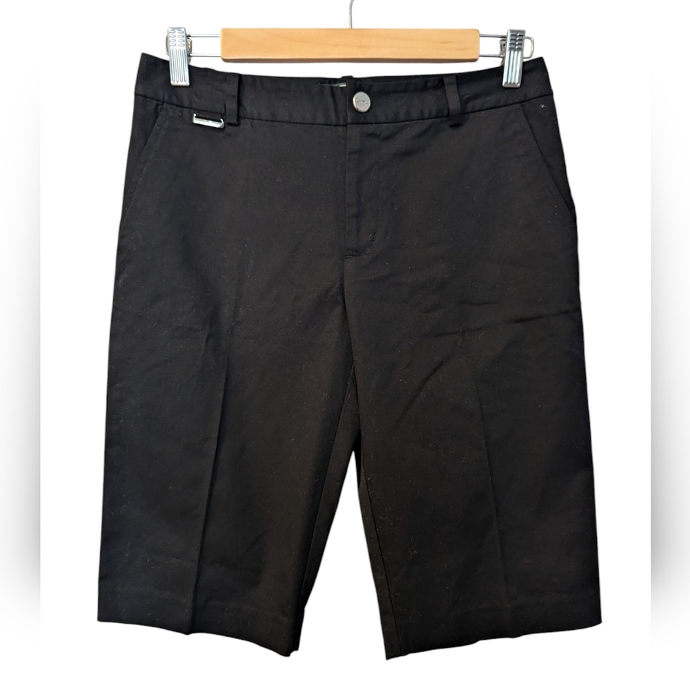 L-RL Ralph Lauren Active Shorts Size 2 Black